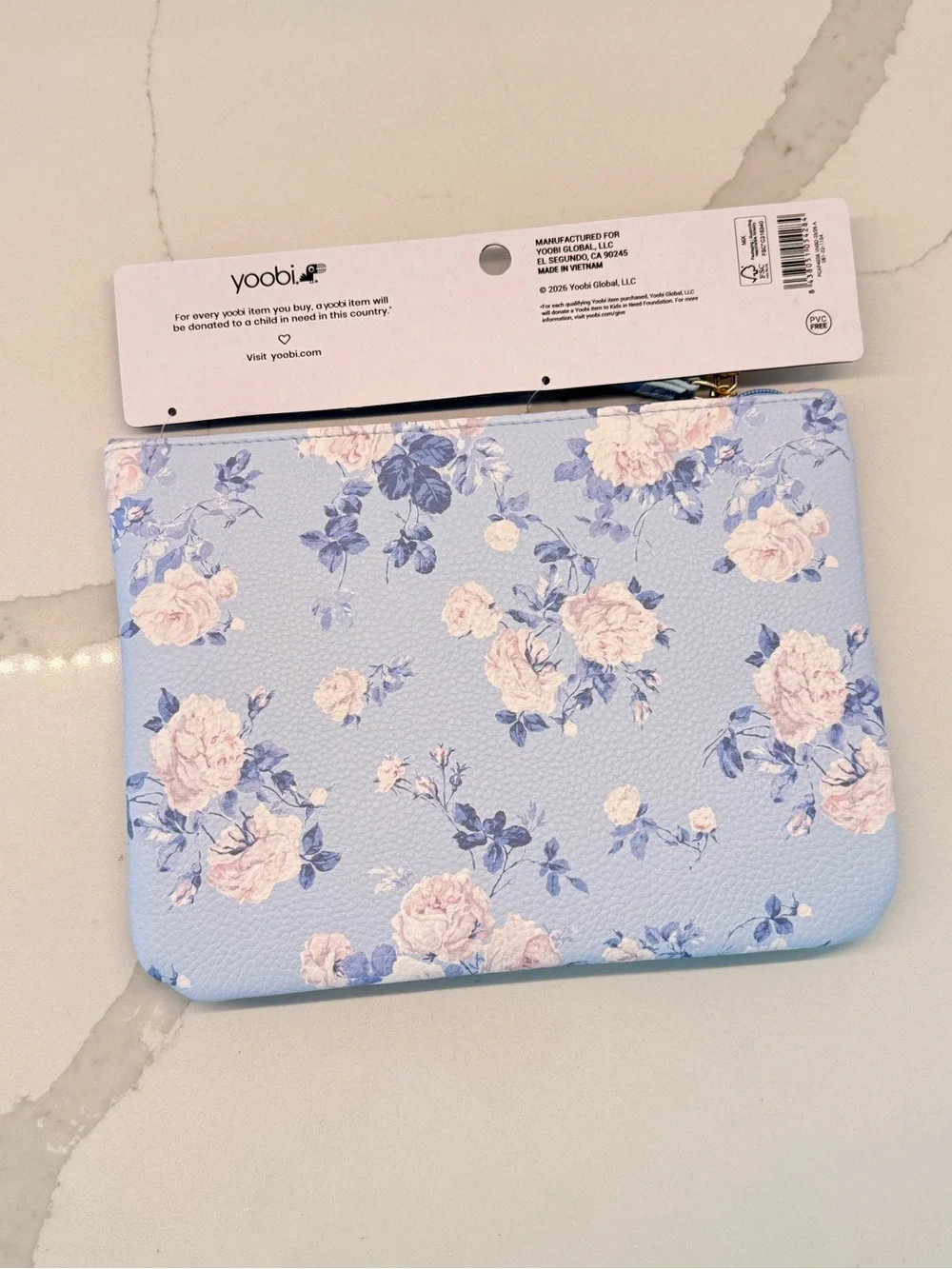 2 PC SET 💙 LoveShackFancy x Target - Pencil Cases - Whisper Blue